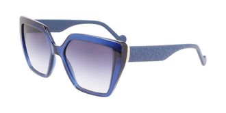 Liu Jo LJ757S 400 Mens Sunglasses Blue Size 55