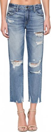 Hidden Jeans Bailey Slim Fit Boyfriend Jean In Medium Wash