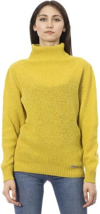 Baldinini yellow Wool Women Womens Sweater