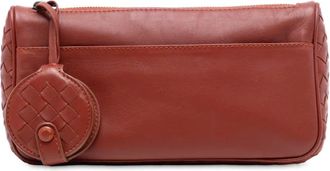 Bottega Veneta 2011 Nappa Intrecciato pouch - Brown