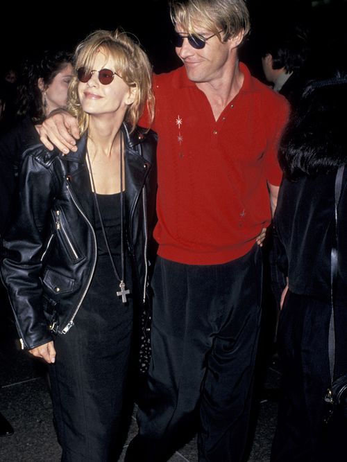 8 iconic 1980s celebrity outfits we would totally wear now, Meg Ryan and Dennis Quaid, Meg Ryan style, Meg Ryan 1980s