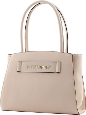 Plein Sport Blake Witte Tote Tas voor Vrouwen - Dames - Outdooraccessoires - Beige - ONE Size - Fitness