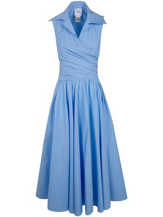 Patou Draped Midi Dress