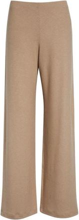 Leset Lauren Wide Leg Knit Pants in Sable at Nordstrom, Size X-Small