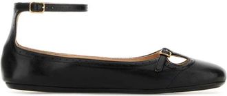 Chlo&eacute; Misty Ballerinas - Dames - Ballerinas - Zwart - 41 EU - Leer - Schoenen