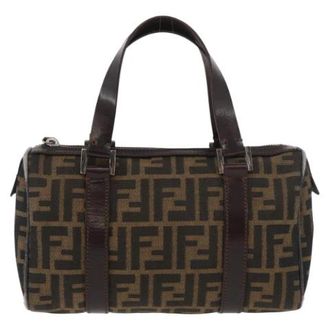 Fendi Pre-owned Vintage Handbag - Dames - Pre-owned - Bruin - Maat: ONE Size Leer