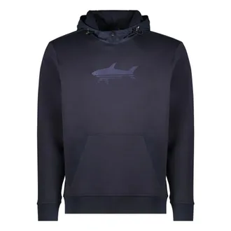 Paul & Shark Paul & Shark, Hoodies, male, Blue, Size: 2XL Hoodie with logo
