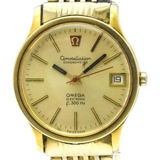 Omega Pre-owned Watches, male, Yellow, Size: ONE SIZE Pre-owned Constellation 198.0003