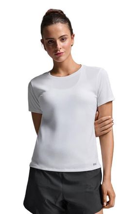 2XU Womens Aero Tee in White/silver Reflective at Nordstrom, Size X-Large