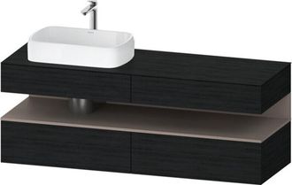 Duravit Qatego Consola Mueble Bajo Lavabo, 2 Extensiones, 2 - Duravit