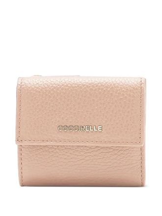 【関税&送料込】Coccinelle Wallets Pink Wallet grained leather brand COCCINELLE — Globalbrandsstore