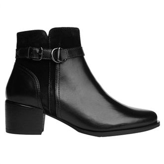 Regarde le ciel Womens Jolene-23 Low Booties In Black