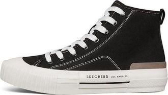 Skechers (WMNS) Skechers New Moon High-Top Sneakers Black 155392-BLK