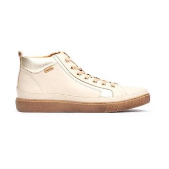 Pikolinos Off-White Damessneaker - Lanzarote - Dames - Sneakers - Wit - 39 EU - Schoenen