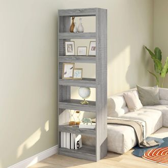 vidaXL Vidaxl - Estanter&iacute;a/divisor De Espacios Gris Sonoma 60x30x198 Cm