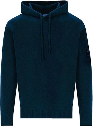 C.P. Company Stijlvolle Gebreide Kleding voor Mannen - Heren - Hoodies - Blauw - 3XL - Hoodies & sweatvesten