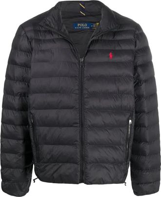 Polo Ralph Lauren Packable Gewatteerde Jas - Heren - Winterjassen - Zwart - XL - Polyester - Jassen