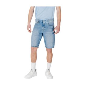 Calvin Klein Jeans Denim Shorts, male, Blue, Size: W31 Regular J30J327513 Bermuda Shorts