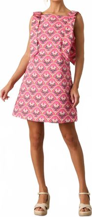 Entro Someone So Lovely Mini Dress In Pink