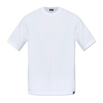 Dsquared2 T-Shirts, male, White, Size: 2XL Underwear T-Shirt with a Crew Neck