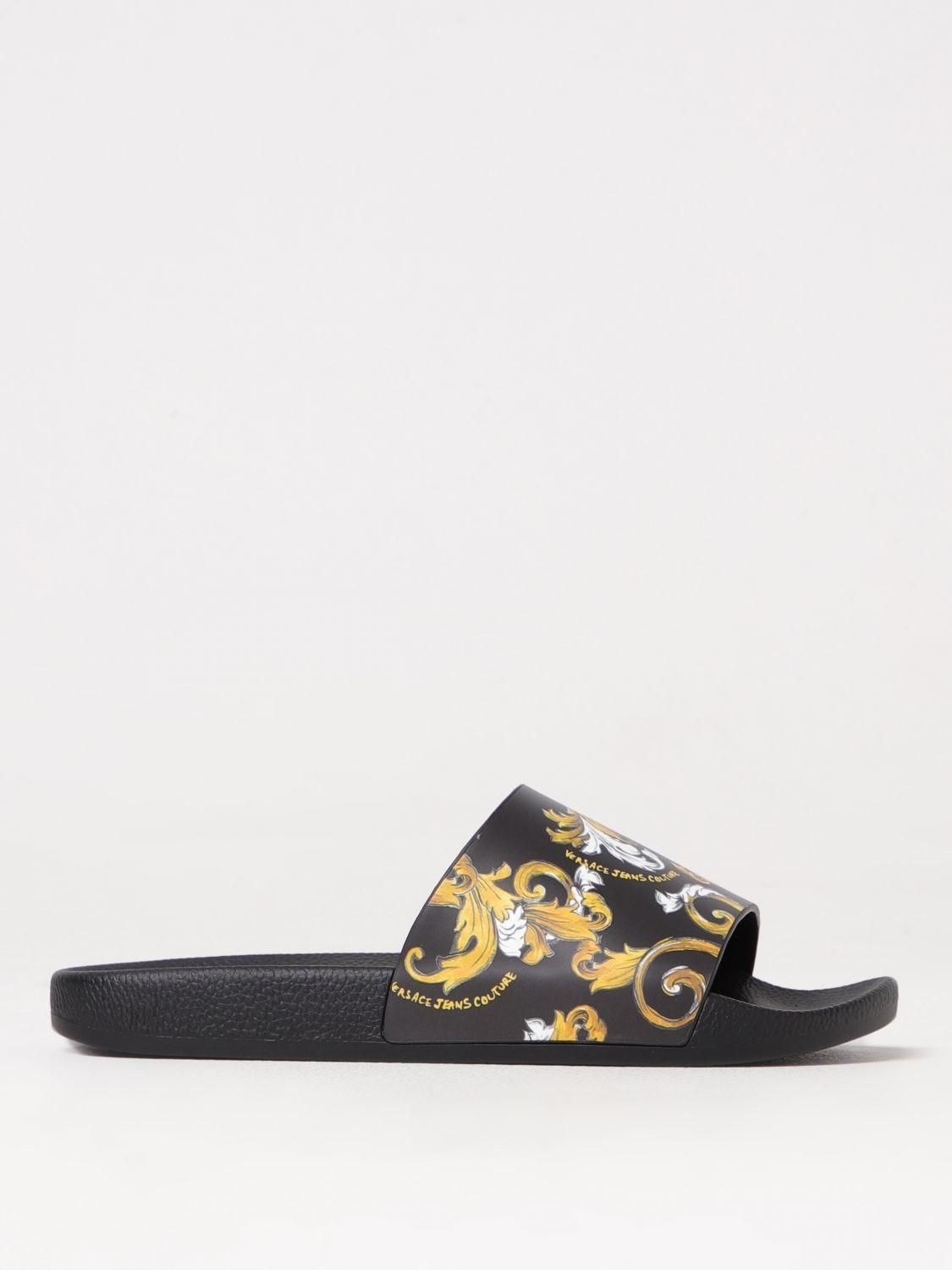 【関税込み】Versace Jeans Couture フラットサンダル Versace Jeans Couture（ヴェルサーチェ・ジーンズ・クチュール