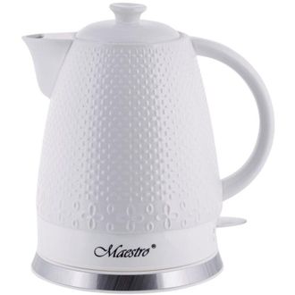 Maestro Mr-073 Electric Kettle 1.2 L 1200 W White