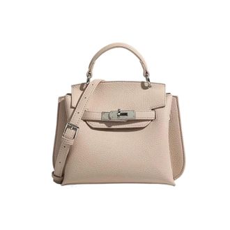 Generic Compatible For Bag Womens Crossbody Retro Lock Buckle Single Shoulder Diagonal(Pink)