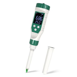 OEM Medidor De Ph Para Alimentos, Medidor De Ph Digital Bluetooth Con Retroiluminaci&oacute;n Lcd Y Atc, Resistente Al Agua, Probador De Ph Para Carne, Pan, Ques