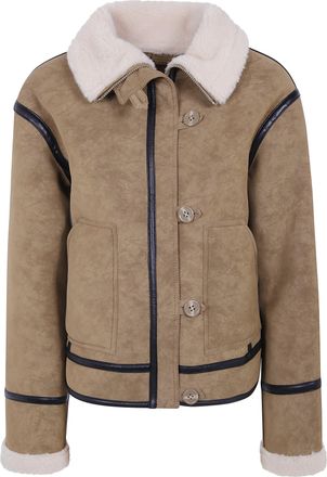 STAND Bomber Jacket Faux Sherling Dara