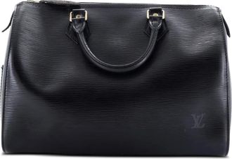 Louis Vuitton Speedy Handbag Epi Leather 30 satchel - Zwart