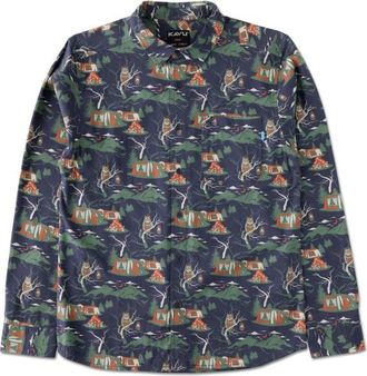 Kavu Westerly Hemd f&uuml;r Herren | blau