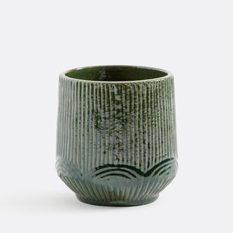 La Redoute Interieurs Bloempot in geglazuurde terracotta, hoogte 25 cm, VERILIA