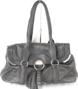 Celine Black Leather Tote Bag (Pre-Owned)