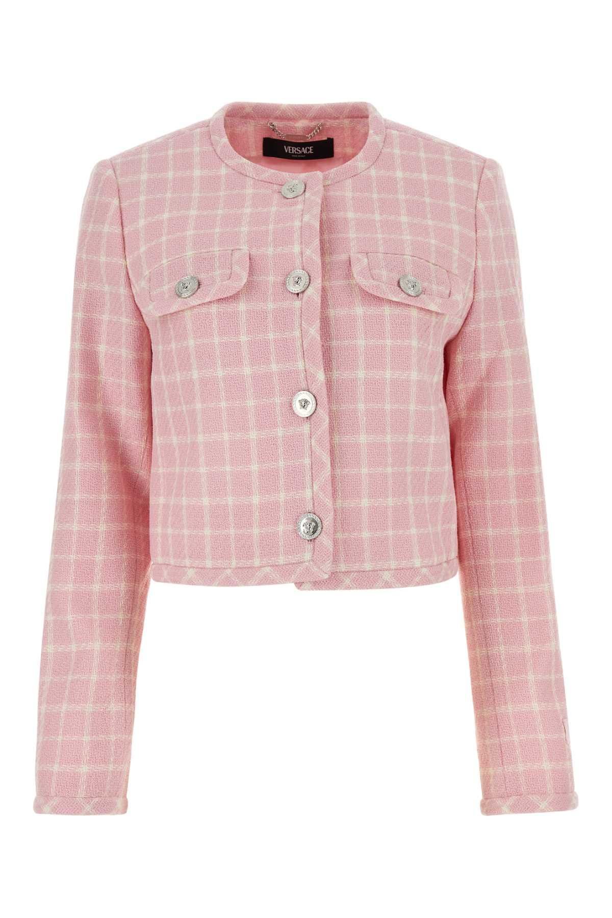 ジャケット VERSACE MULTICOLOR TWEED BLAZER Versace Multicolor tweed blazer from $1,549.00 - on Stylight