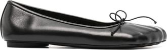 Balenciaga Anatomic ballet flats - women - Leather/Calf Leather/Sheepskin - 35 - Black