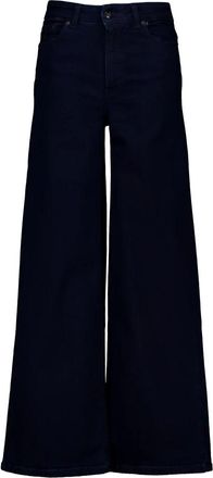 Lois Jeans, Dames, Blauw, W27 L34, Palazzo Jeans in Donkerblauw