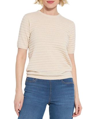 Lyss&eacute; Liberty Smocked Sweater