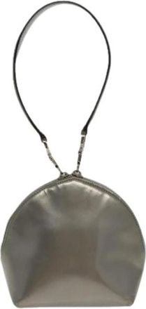 Ferragamo Pre-owned Mini Bags, female, Gray, Size: ONE SIZE Pre-owned Mini Bag