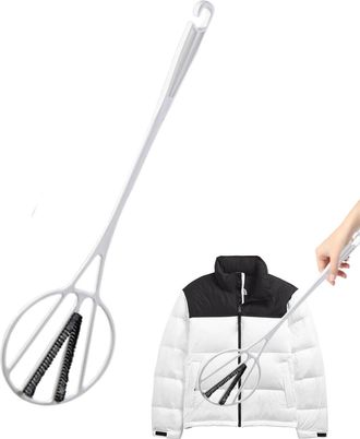 OEM Aspiradora De Mano Con Mango Largo Para Alfombras Y Edredones Herramienta De Limpieza De Pl&aacute;stico Con Mango Largo, Aspiradora Para Muebles