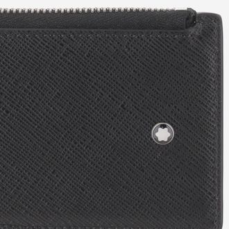 Montblanc Mens Cardholder Black Leather Wallets & Cardholders