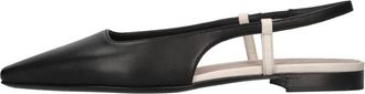 3Juin Leren Mules - Dames - Ballerinas - Zwart - 38 1/2 EU - Leer - Schoenen