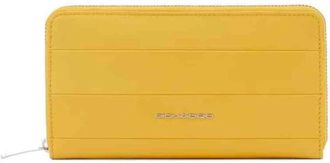 Piquadro Stijlvolle Portemonnee - Heren - Portefeuilles - Geel - ONE Size - Accessoires