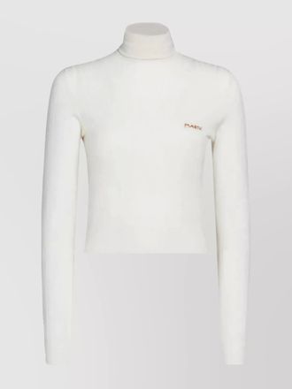 Marni silk wool turtleneck sweater