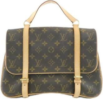 Louis Vuitton Pre-owned Marrel Sac A Dos Monogram Rugzak - Dames - Vintage Rugzakken - Bruin - ONE Size - Vintage