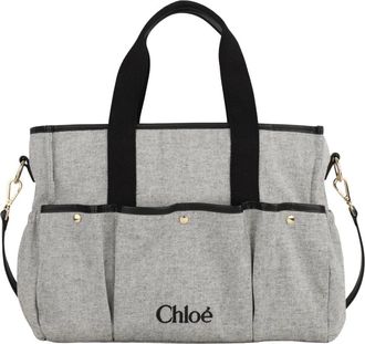 Chlo&eacute; Tote Bag - unisex - Shoppers - Grijs - ONE Size - Leer - Tassen