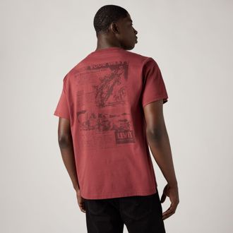 Levi's Relaxed Fit Tee - Mens - 2XL - Red