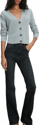 Veronica Beard Solene Cashmere Cardigan In Antique Blue