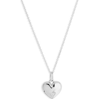 Toolally Art Deco Hearts Pendant in Sterling Silver at Nordstrom