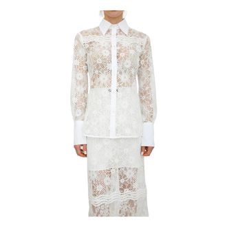 Pinko Shirts, female, White, Size: S Coline Shirt