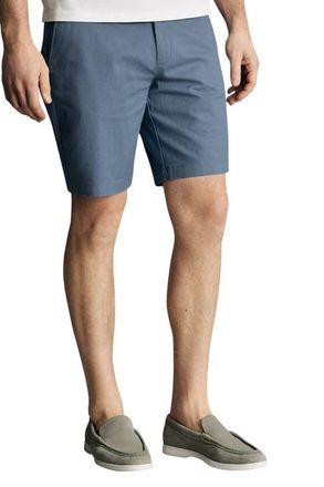 CHARLES TYRWHITT Cotton Shorts in Ocean Blue at Nordstrom, Size 32 X 9